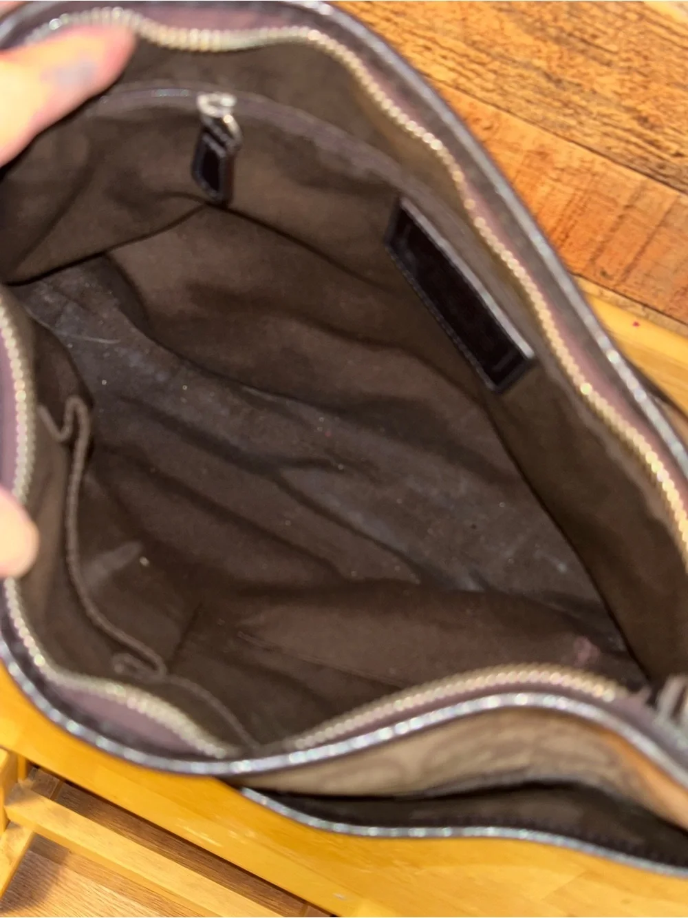 vintage Coach Peyton Signature Pocket Hobo / Shoulder Bag